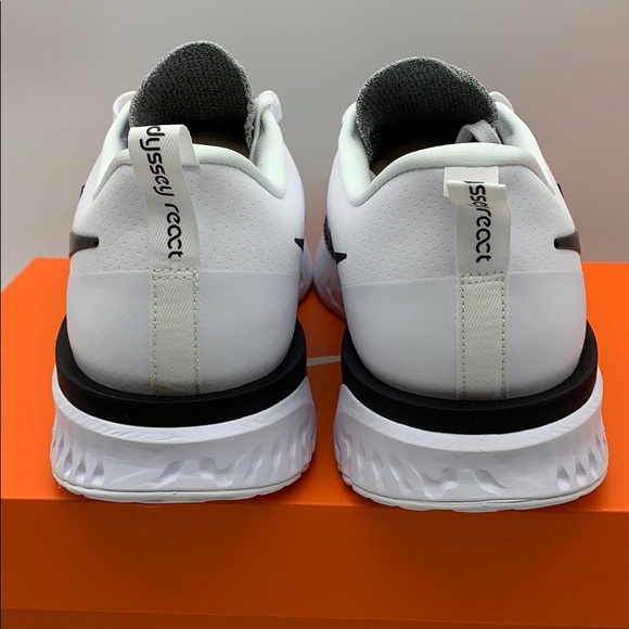NIKE ODYSSEY REACT 2 FLYKNIT white/black men’s - Picture 7 of 16